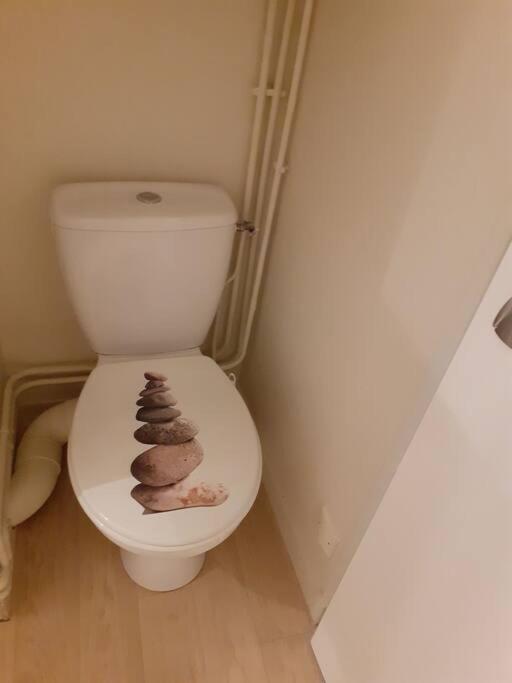 Appartement Vue Mer 4 Personnes Les Bains Exterior photo